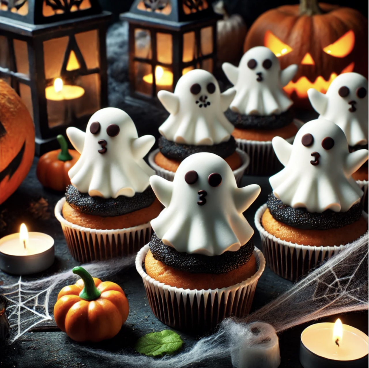 Ghost Cupcakes